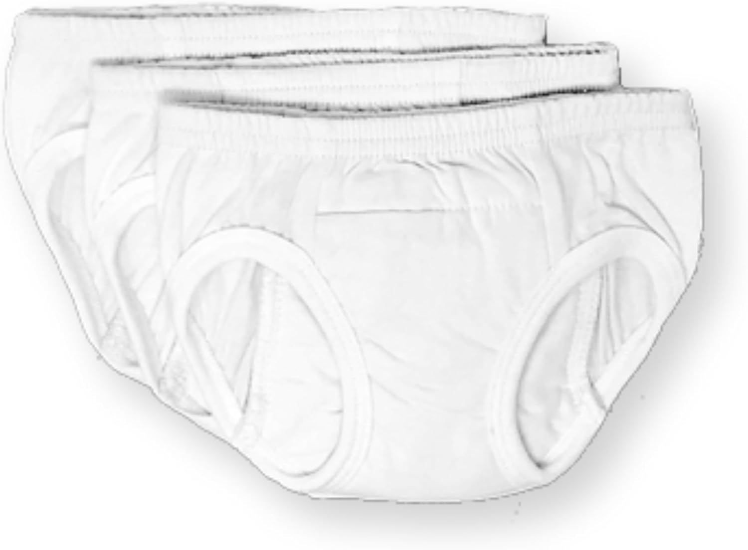 Tiny Trainers ROOMIER Small Cotton Training Pants, for Babies & Toddlers, Elimination Communication or Potty Training - 3pack