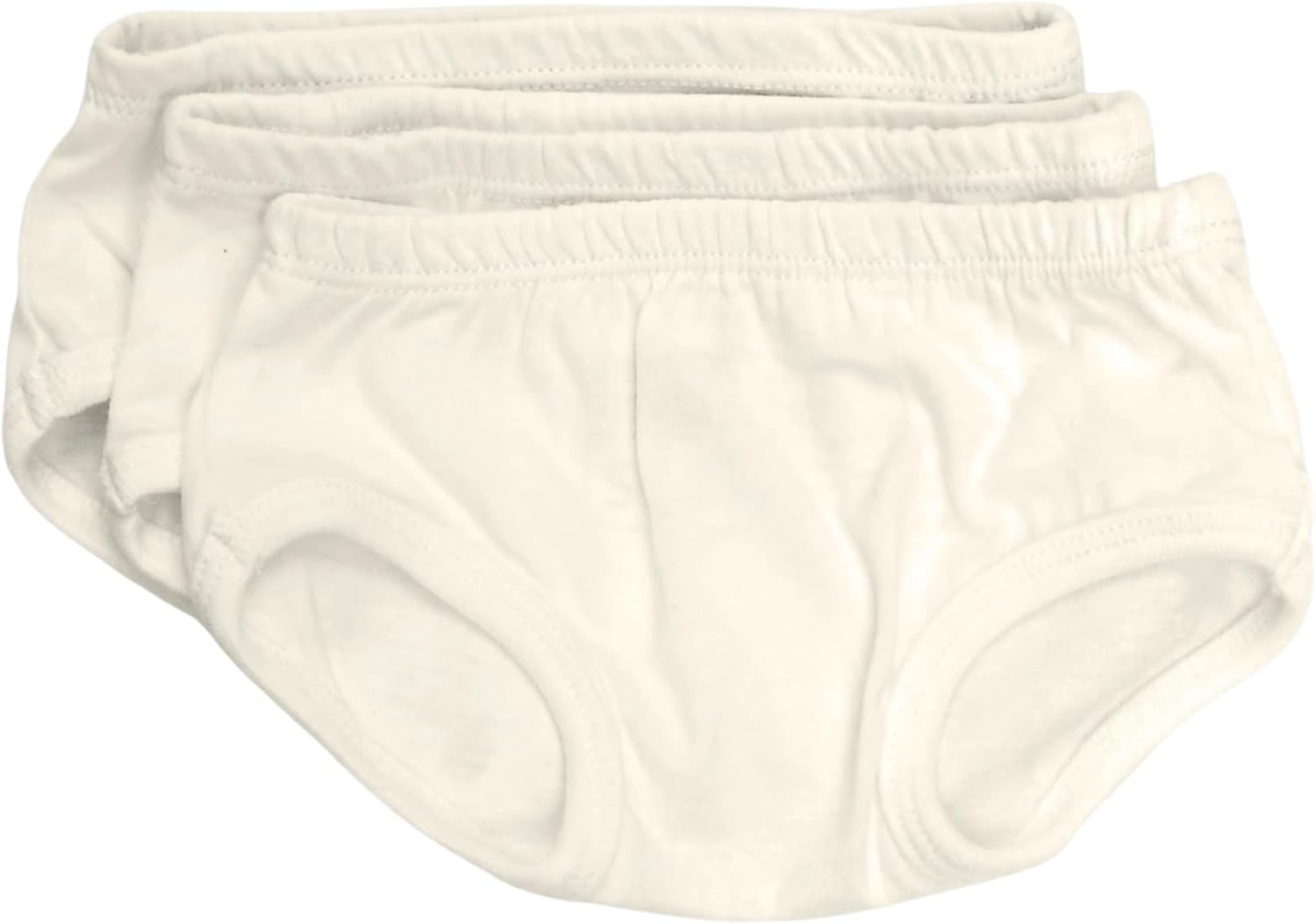 Tiny Undies ROOMIER Small Cotton Training Pants, for Babies & Toddlers, Elimination Communication or Potty Training - 3pack