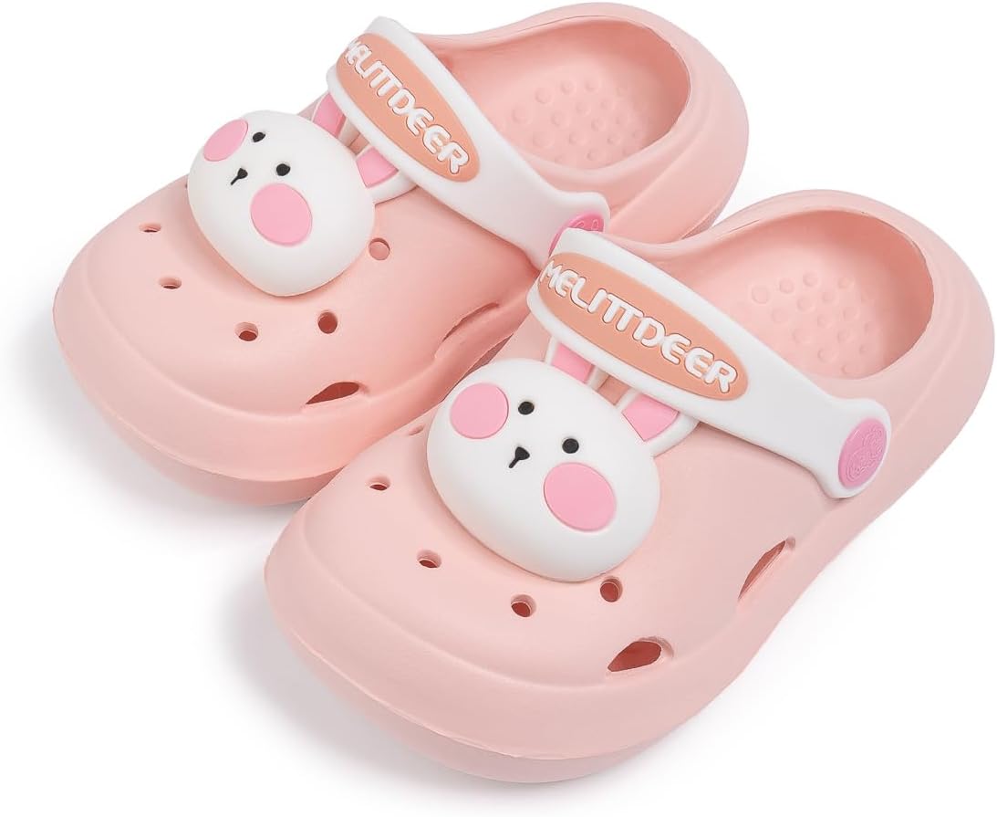 Infant Toddler Boys Girls Cute Garden Water Clogs Slip On Sandals Slides Lightweight Slipper Outdoor Summer Swimming Pool Infant Children Beach Pool Shoes